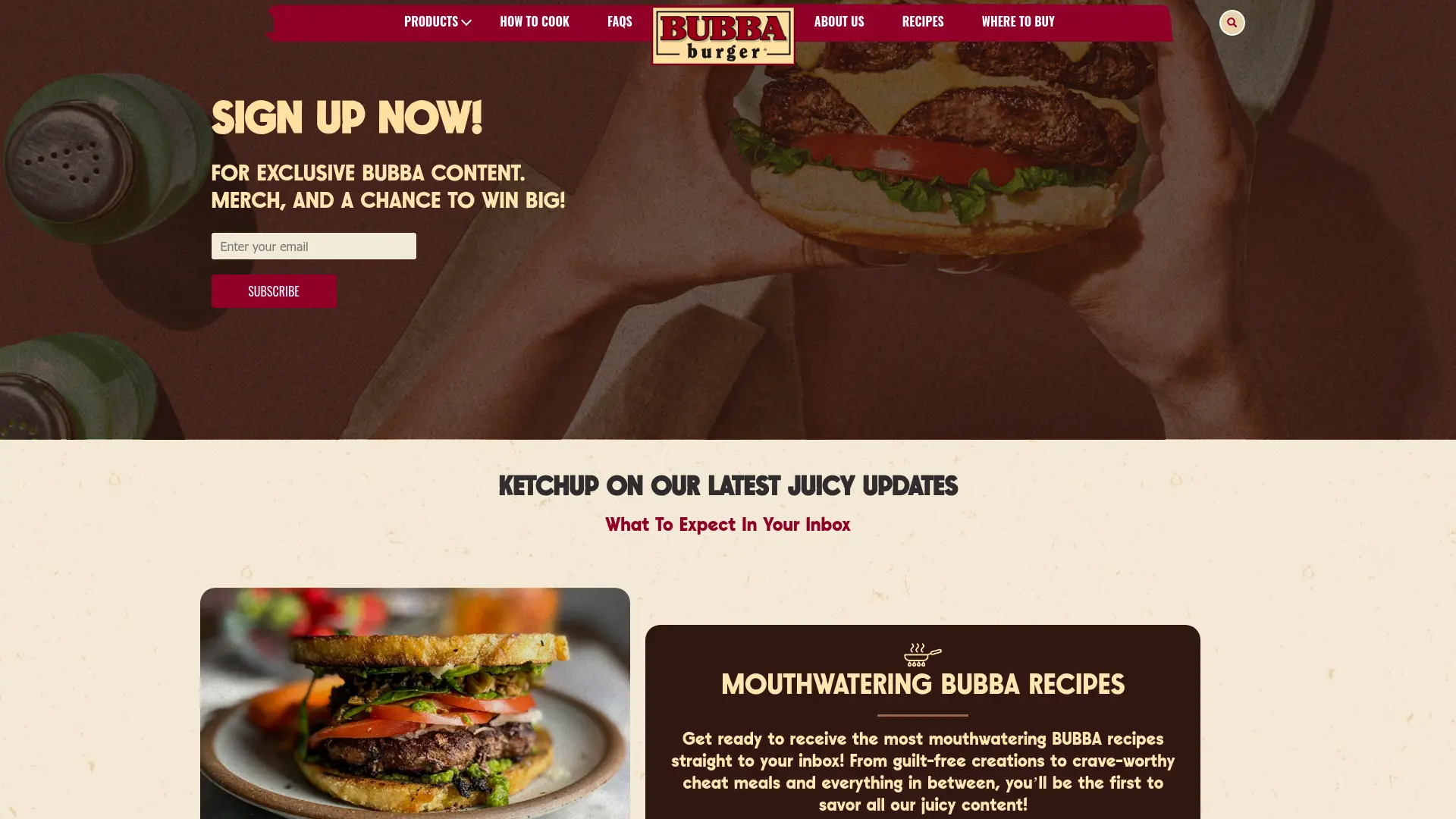 Sweepstake 2025 BUBBA burger Summer Giveaway Sweepstakes by BUBBA Foods LLC