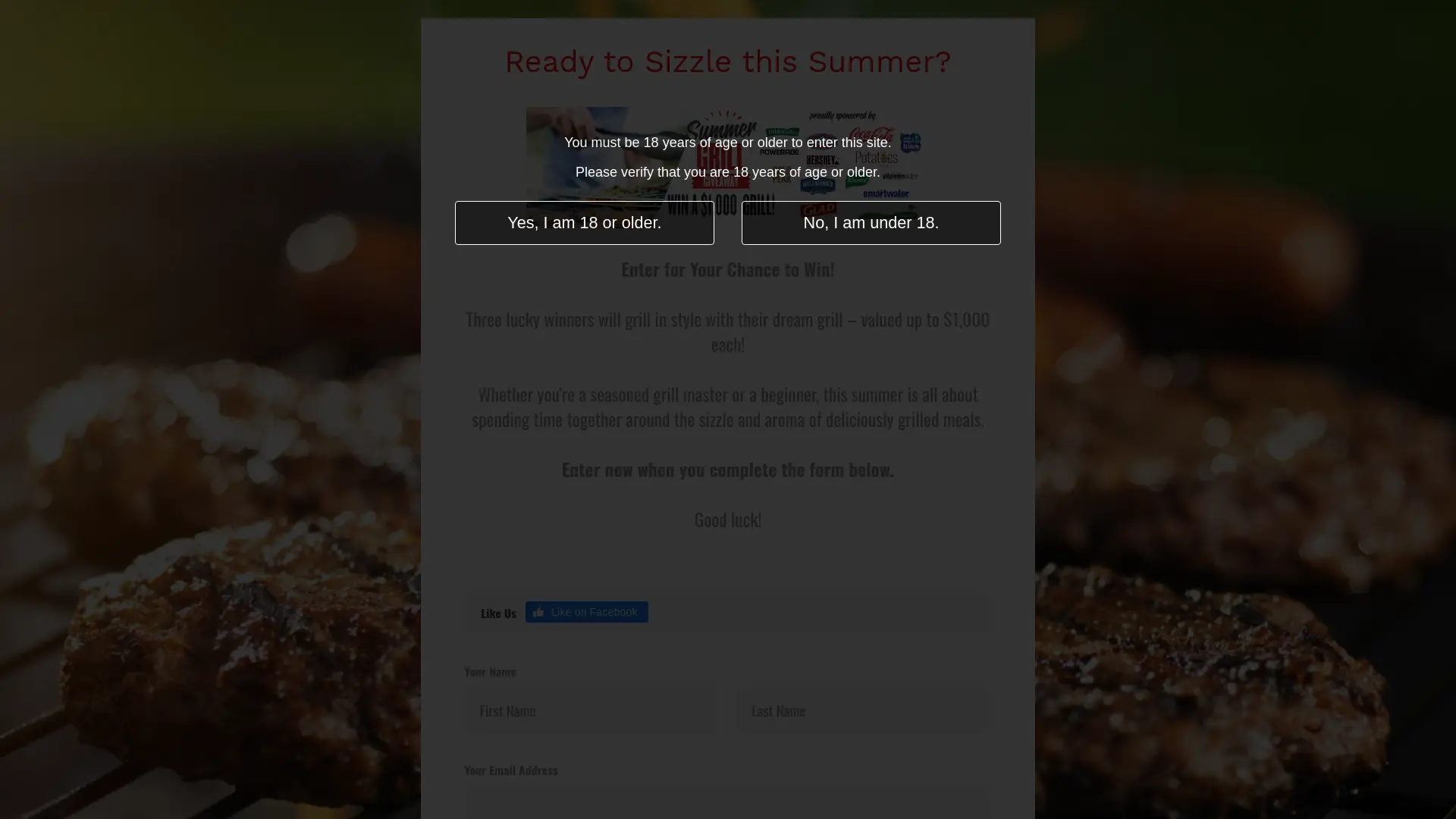 Sweepstake Celebrate Summer Grill Giveaway by IGA
