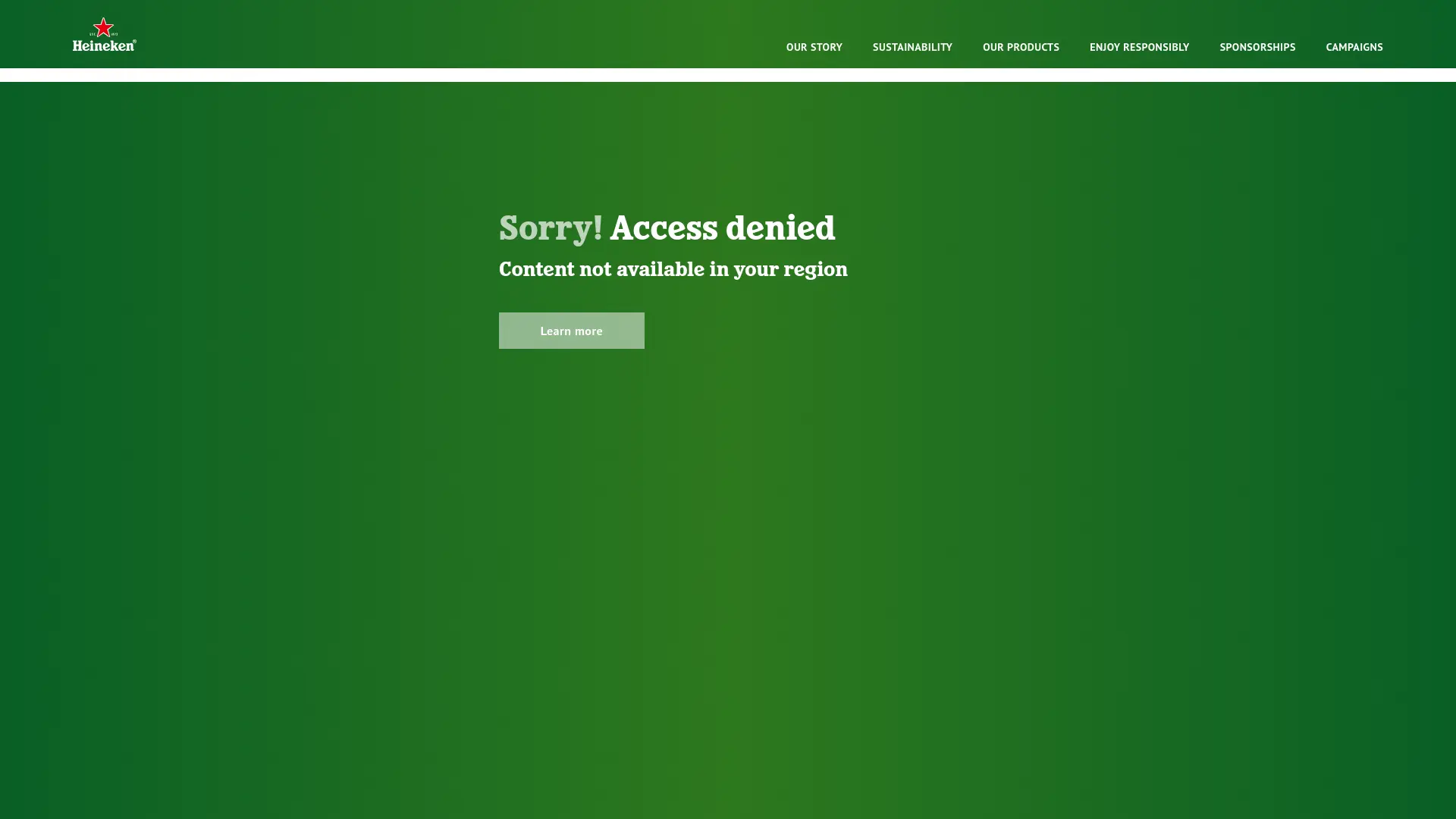 Sweepstake HEINEKEN® AMSTERDAM EXPERIENCE PROMOTION by HEINEKEN USA Inc.