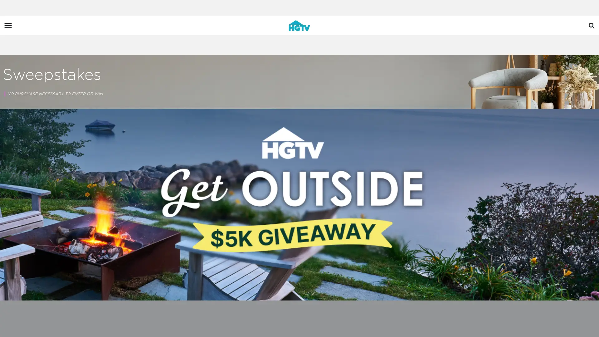 Sweepstake Food Network's $5K Giveaway by Food Network