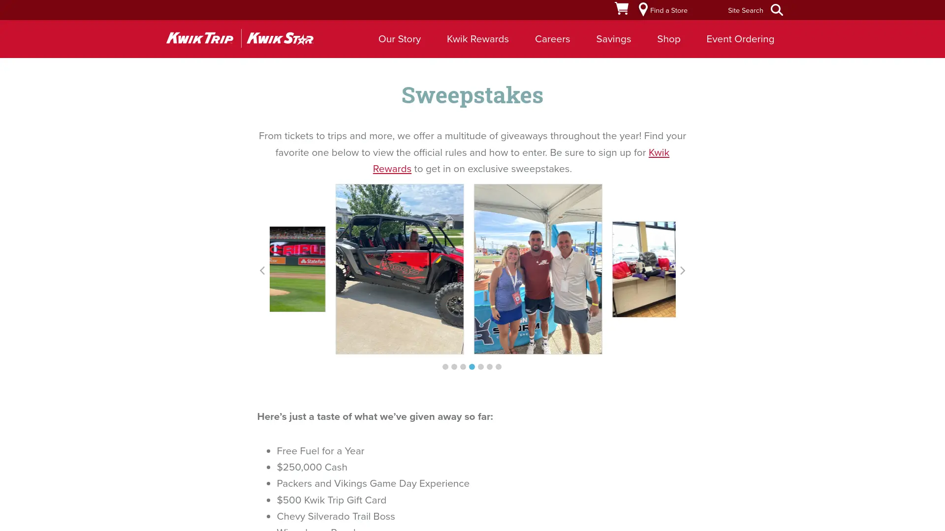 Sweepstake Kwikery Brat and Busch Light Cooler Sweepstakes 2025 by Kwik Trip