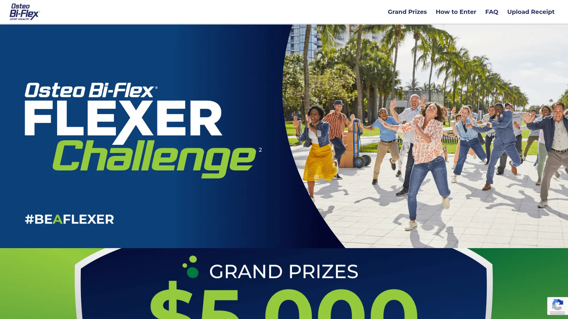Sweepstake Osteo Bi-Flex® Flexer Challenge Sweepstakes by NHS U.S., LLC