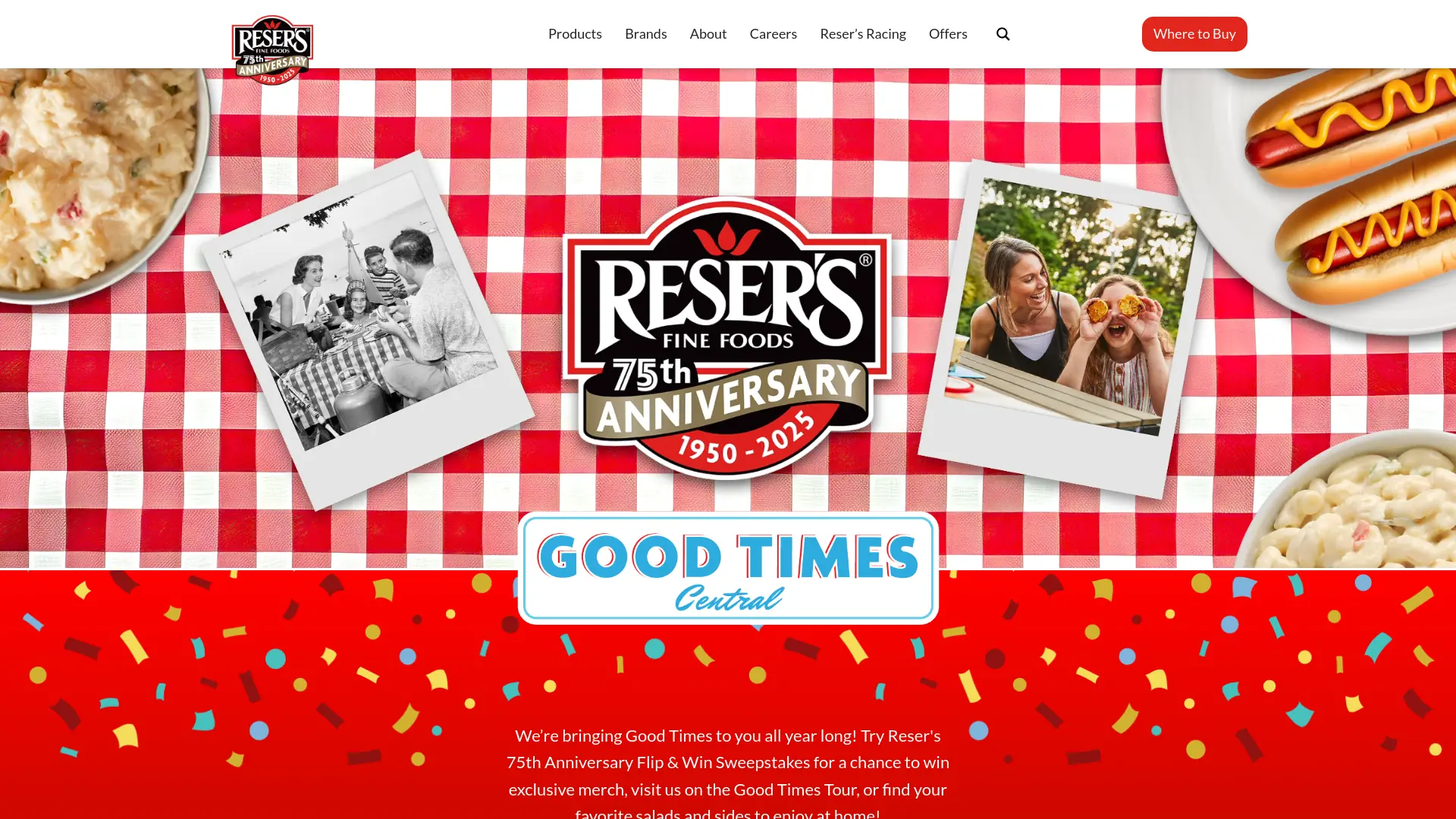 Sweepstake Reser's Flip & Win Instant Win Sweepstakes by Reser's Fine Foods