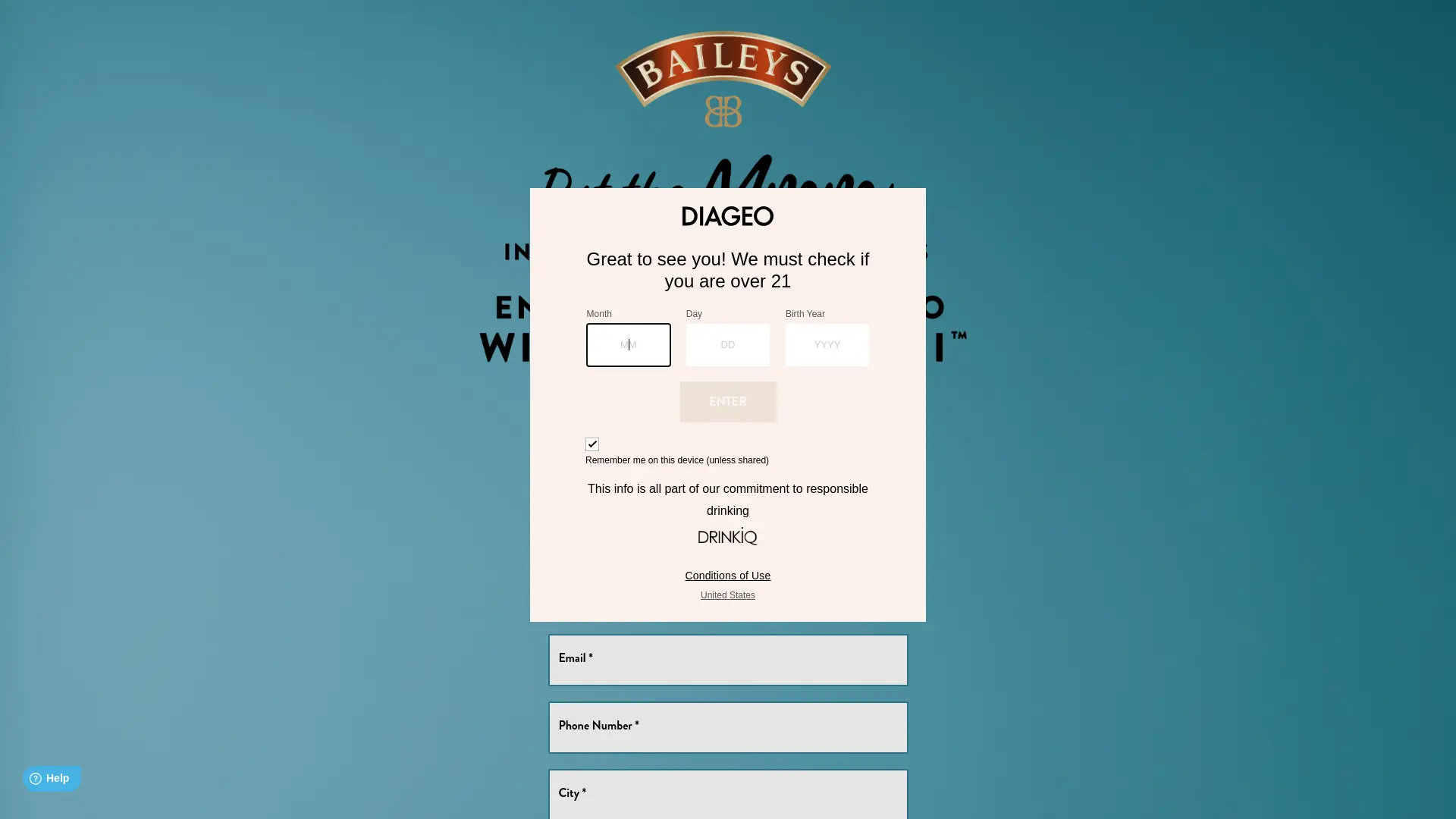 Sweepstake Baileys x Ninja Sweepstakes by Diageo Americas, Inc.