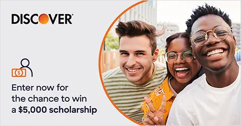 Sweepstake 2024-2025 Discover Scholarship Sweepstakes by Discover Products, Inc.