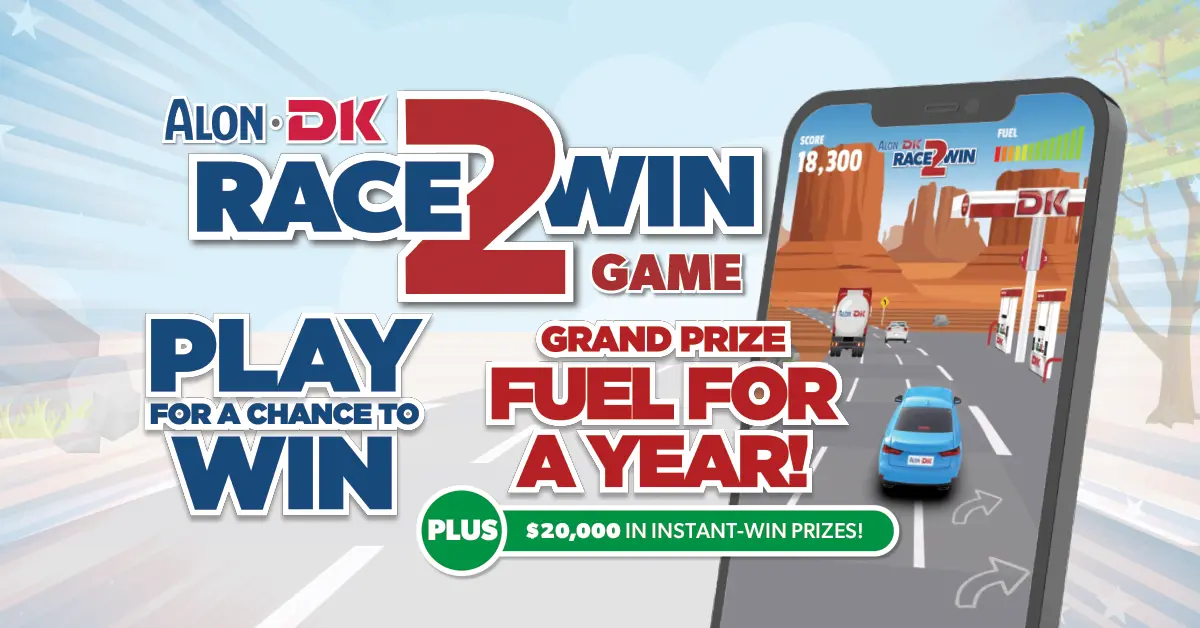 Sweepstake DK Fuel Sweepstakes - Race2Win by Alon USA, LP