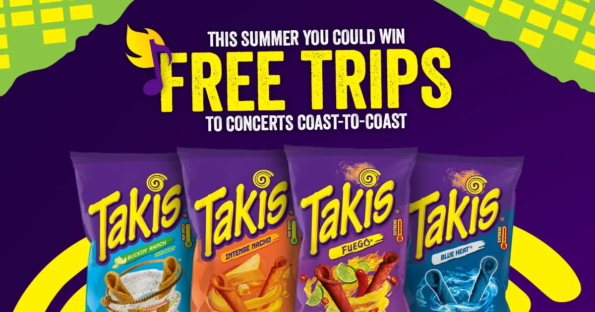 Sweepstake Takis Summer Sweepstakes by Barcel USA, LLC