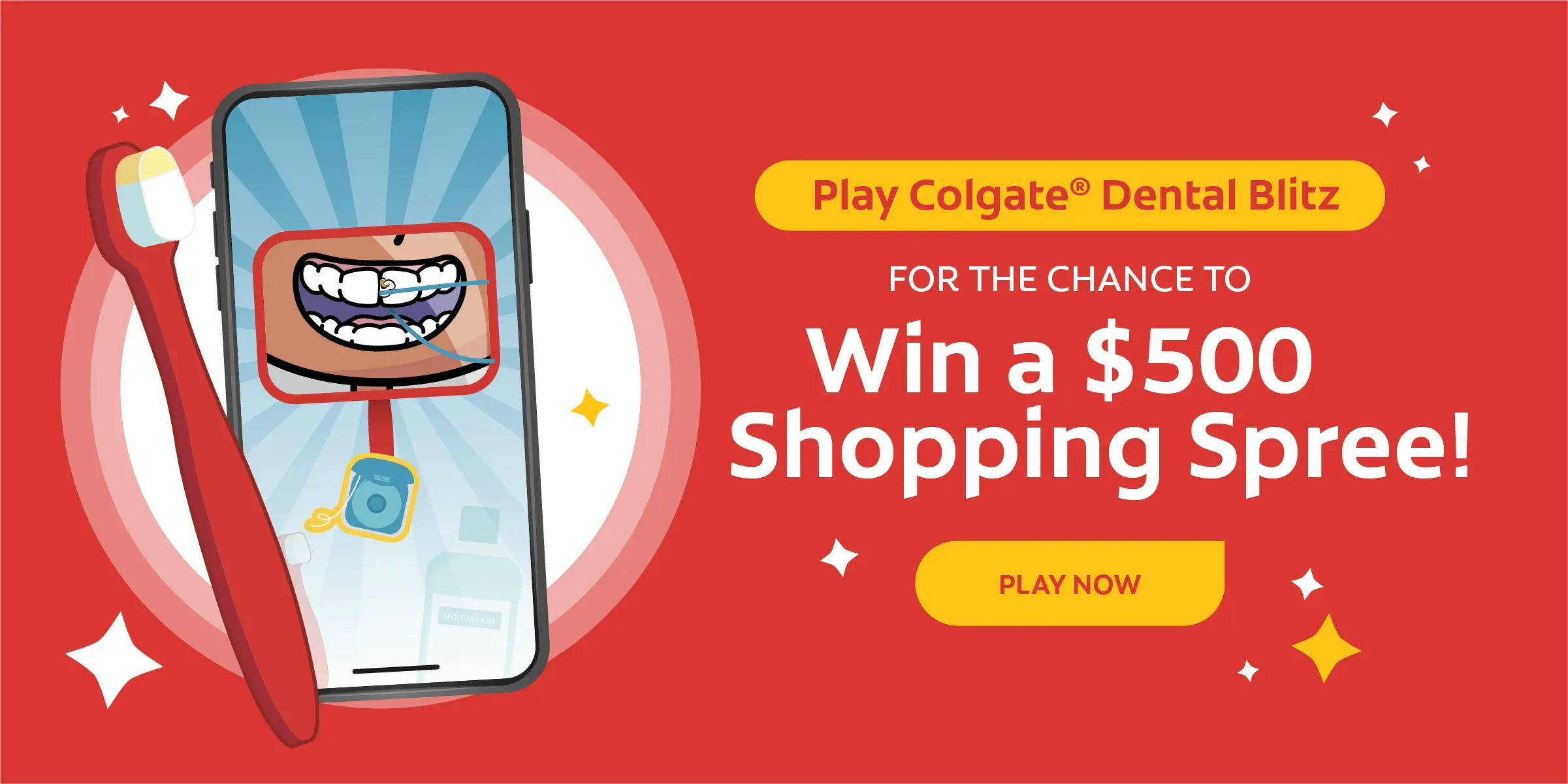 Sweepstake Colgate® Dental Blitz by Family First, Inc.