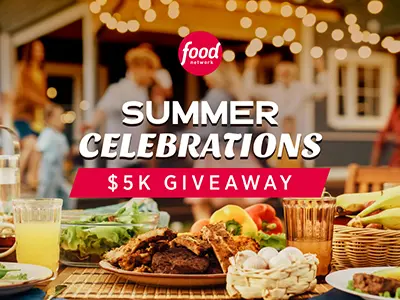 Sweepstake Food Network® Summer Celebrations Giveaway by Discovery Communications, LLC