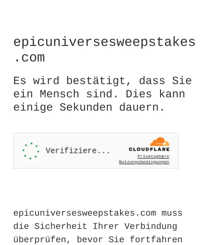 Sweepstake Universal Orlando Resort Epic Universe Sweepstakes by Universal City Development Partners, Ltd. d/b/a Universal Orlando Resort