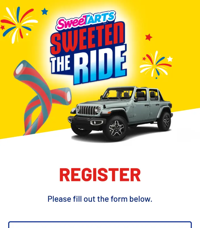 Sweepstake Sweeten the Ride Sweepstakes by Ferrara Candy Company