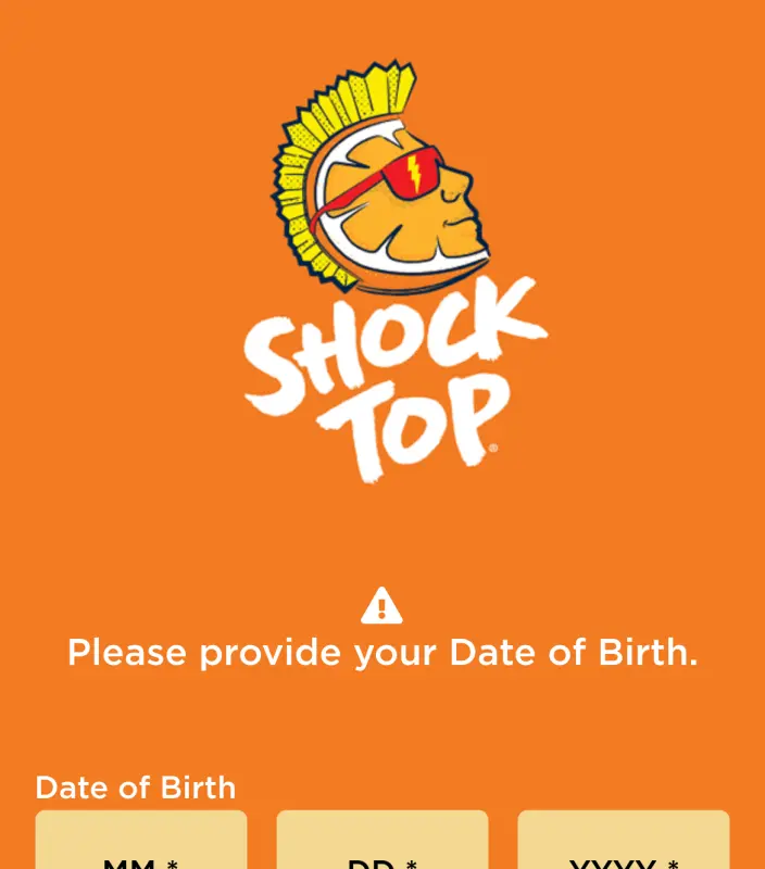 Sweepstake Shock Top Mystery Trip Sweepstakes by Shock Top Brewing Co.