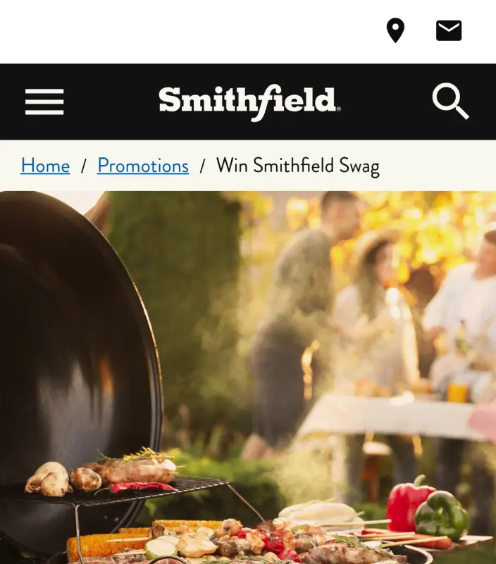 Sweepstake Sizzling Summer Swag from Smithfield by Smithfield Foods, Inc.