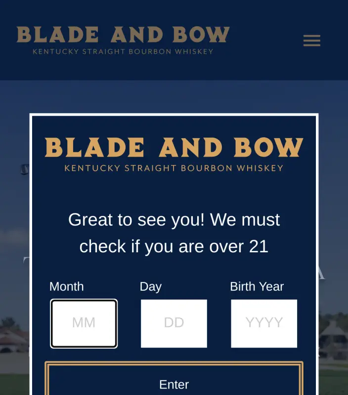 Sweepstake Blade and Bow Golf Trip Sweepstakes by Diageo Americas
