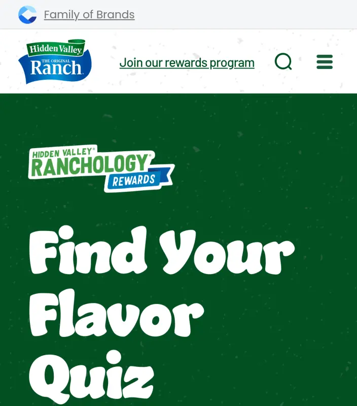 Sweepstake Find Your Flavor Quiz - The Clorox Company by The Clorox Company