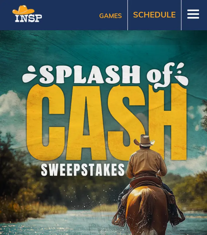 Sweepstake INSP $500 VISA Gift Card Giveaway by INSP LLC
