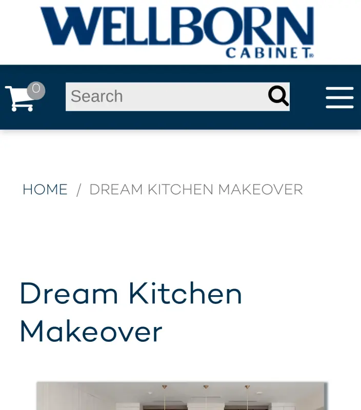 Sweepstake Dream Kitchen Makeover by Wellborn Cabinet, Inc.